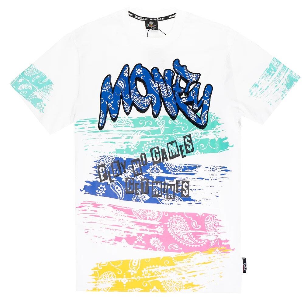 Switch Remarkable Men's T-Shirt Paisley Paint Brush Play No Games Get Mines Tee
